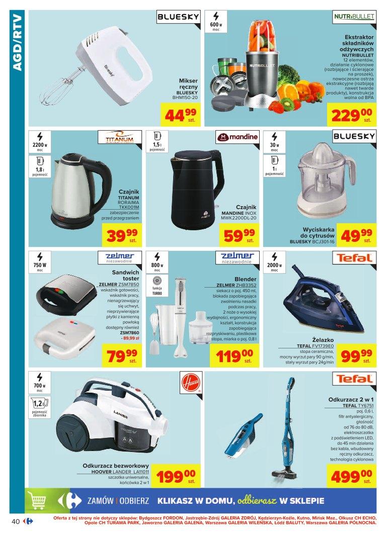 Gazetka promocyjna Carrefour str. 40