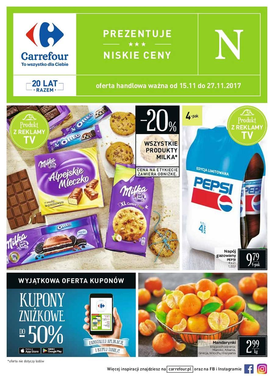 Gazetka promocyjna Carrefour str. 1