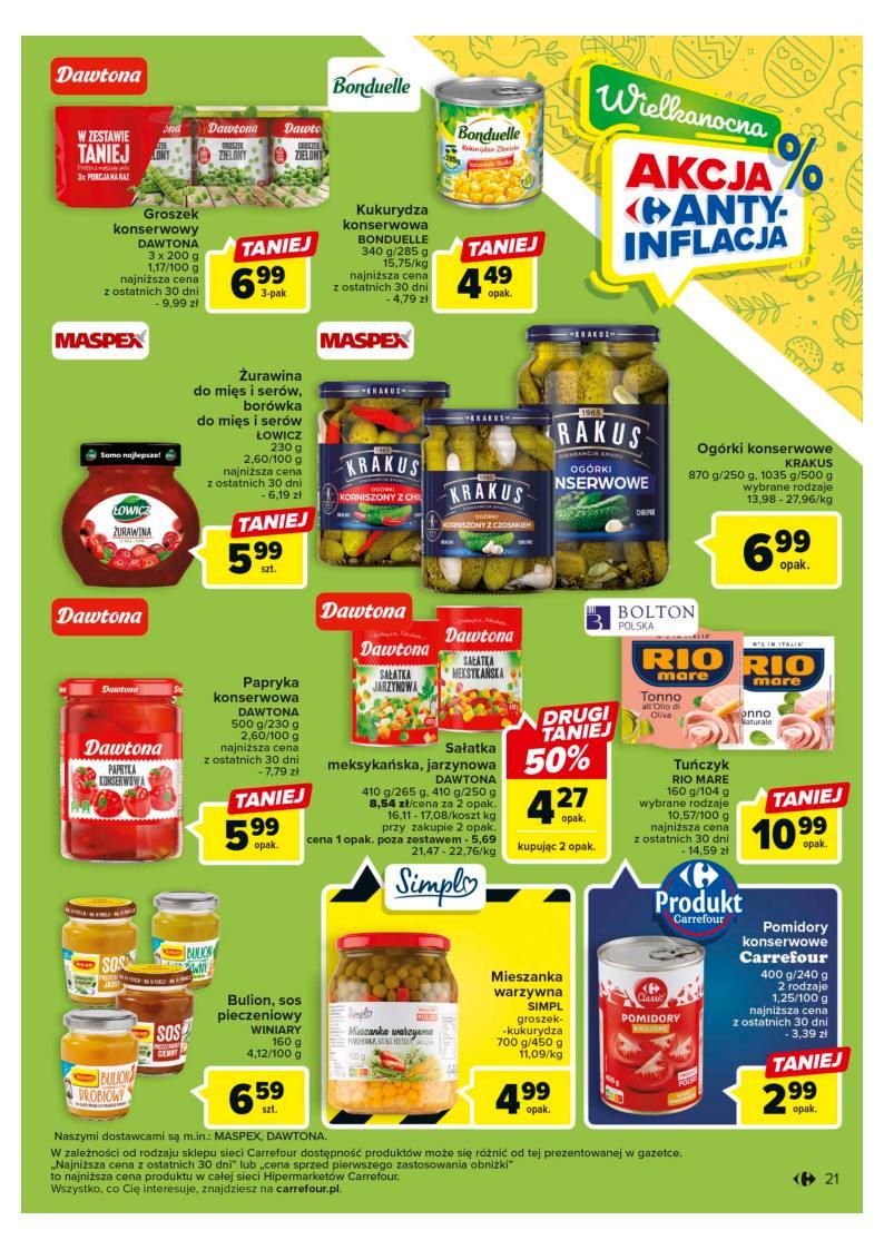 Gazetka promocyjna Carrefour str. 21