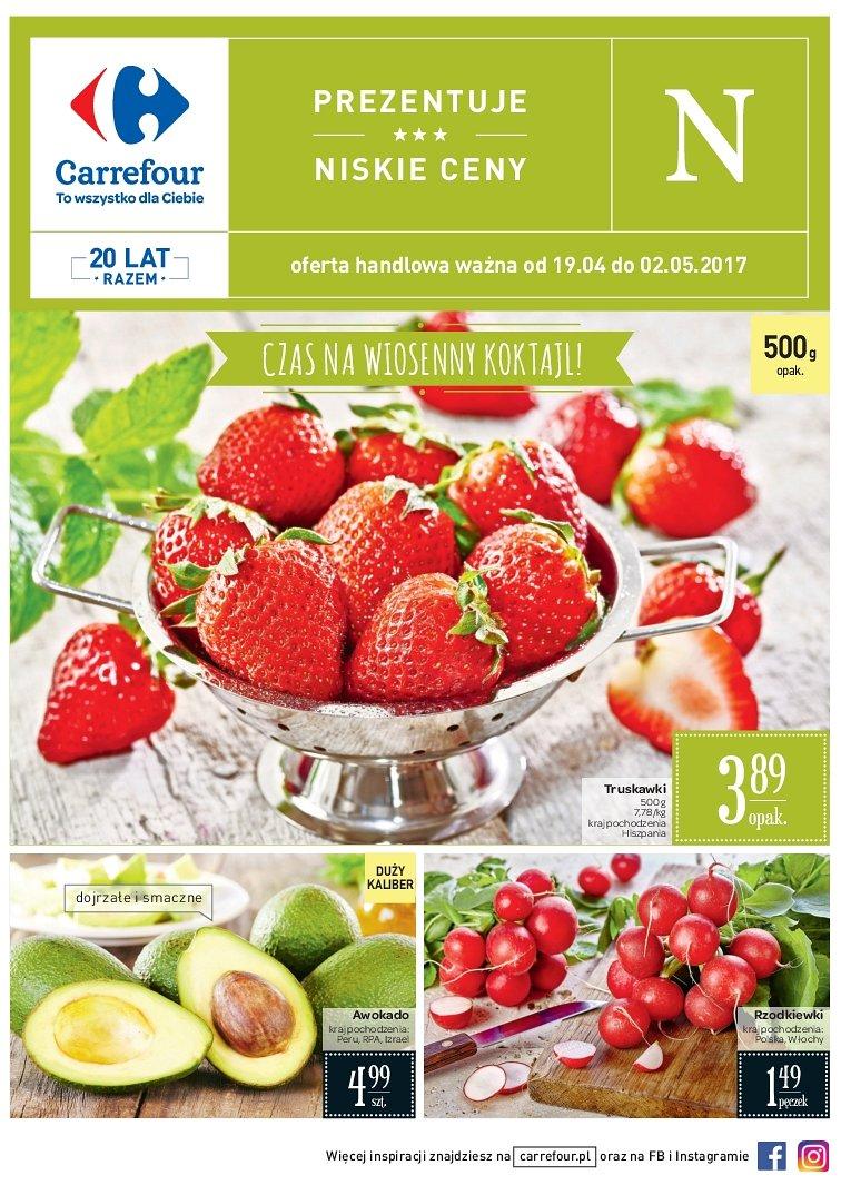 Gazetka promocyjna Carrefour str. 1