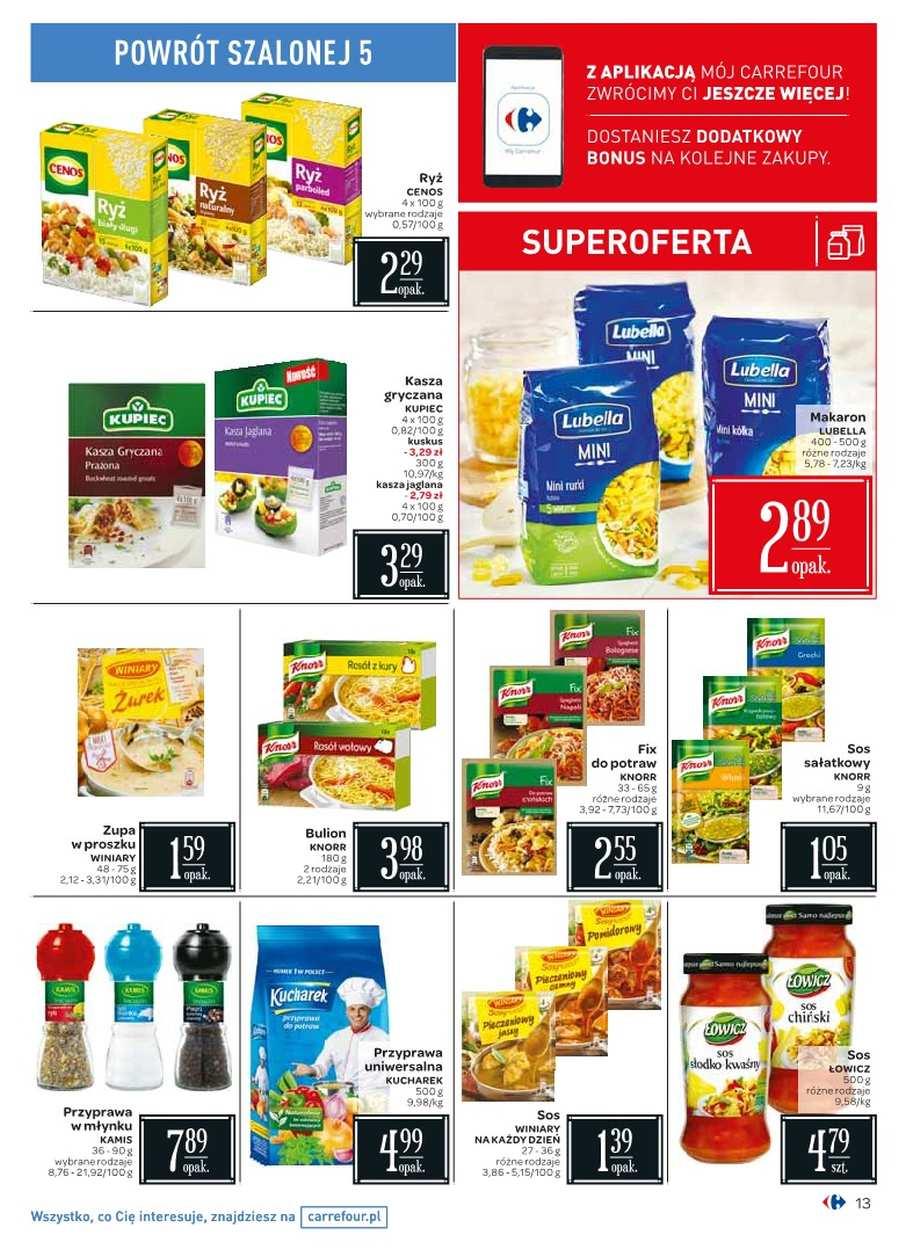 Gazetka promocyjna Carrefour str. 13