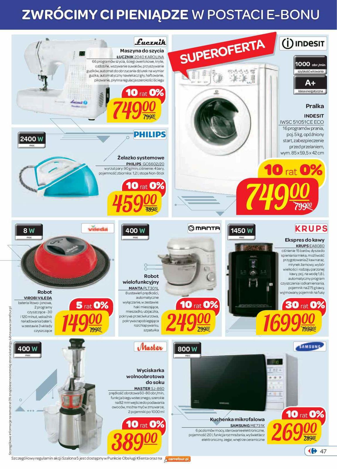 Gazetka promocyjna Carrefour str. 47