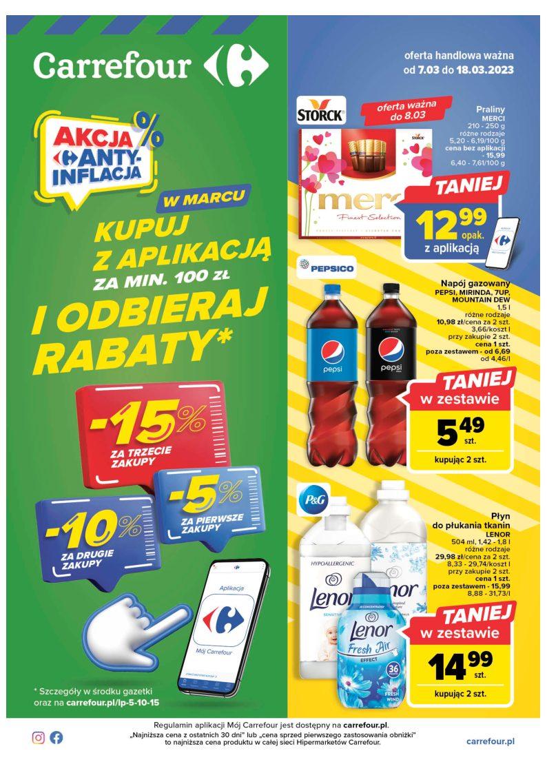 Gazetka promocyjna Carrefour str. 1