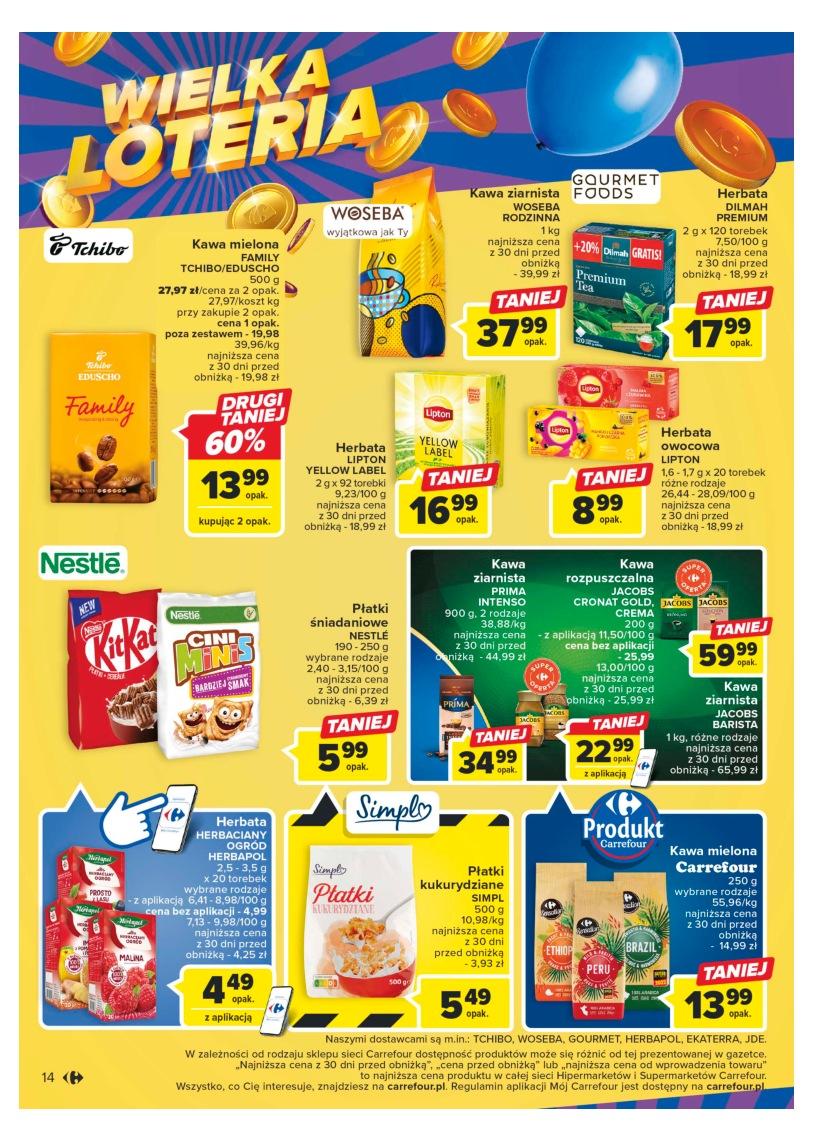 Gazetka promocyjna Carrefour str. 14