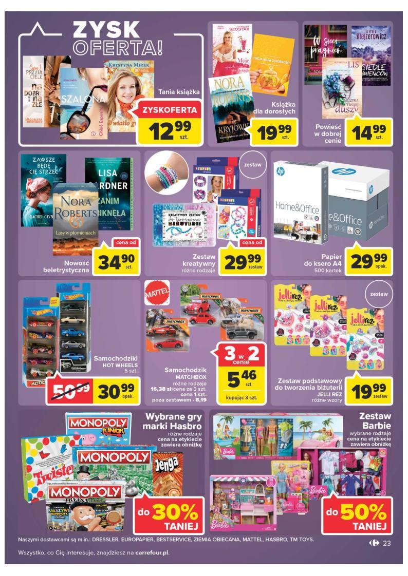 Gazetka promocyjna Carrefour str. 23