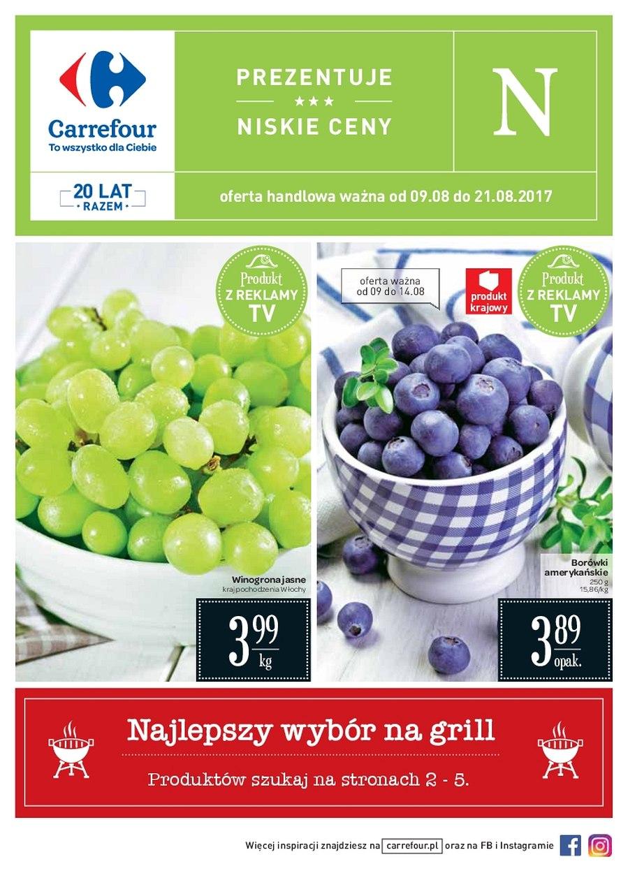 Gazetka promocyjna Carrefour str. 1