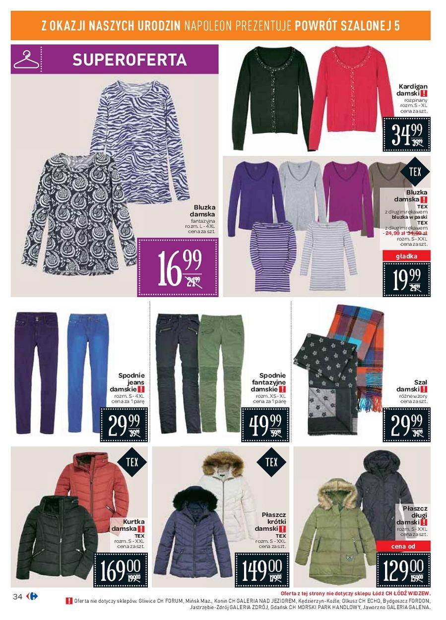 Gazetka promocyjna Carrefour str. 34