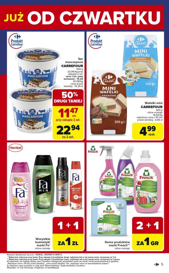 Gazetka promocyjna Carrefour str. 5