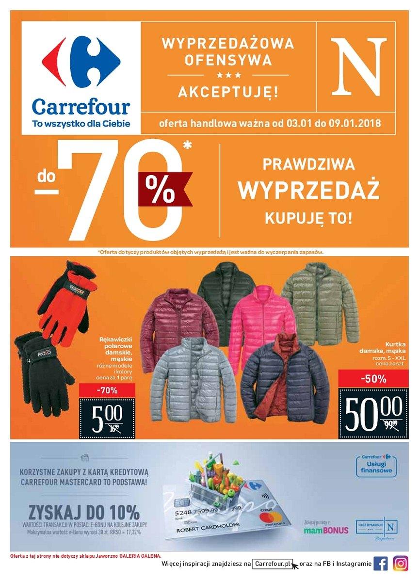 Gazetka promocyjna Carrefour str. 1