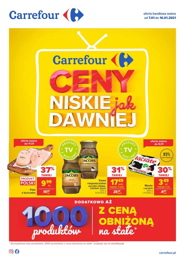 Gazetka promocyjna Carrefour str. 1