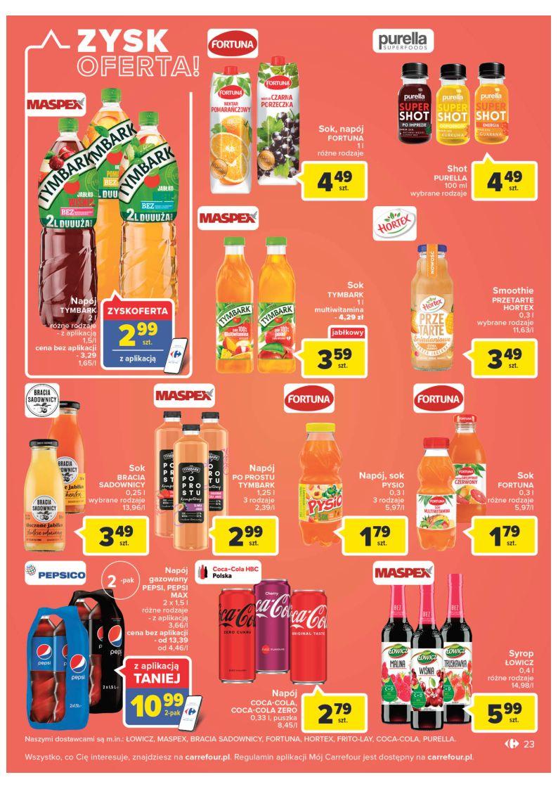 Gazetka promocyjna Carrefour str. 23