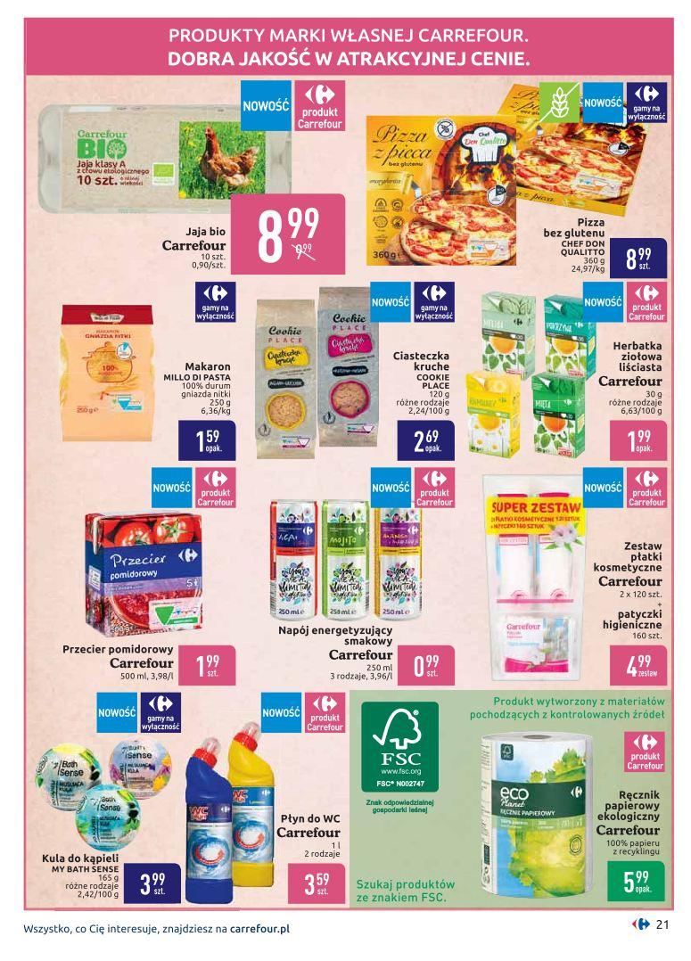 Gazetka promocyjna Carrefour str. 21