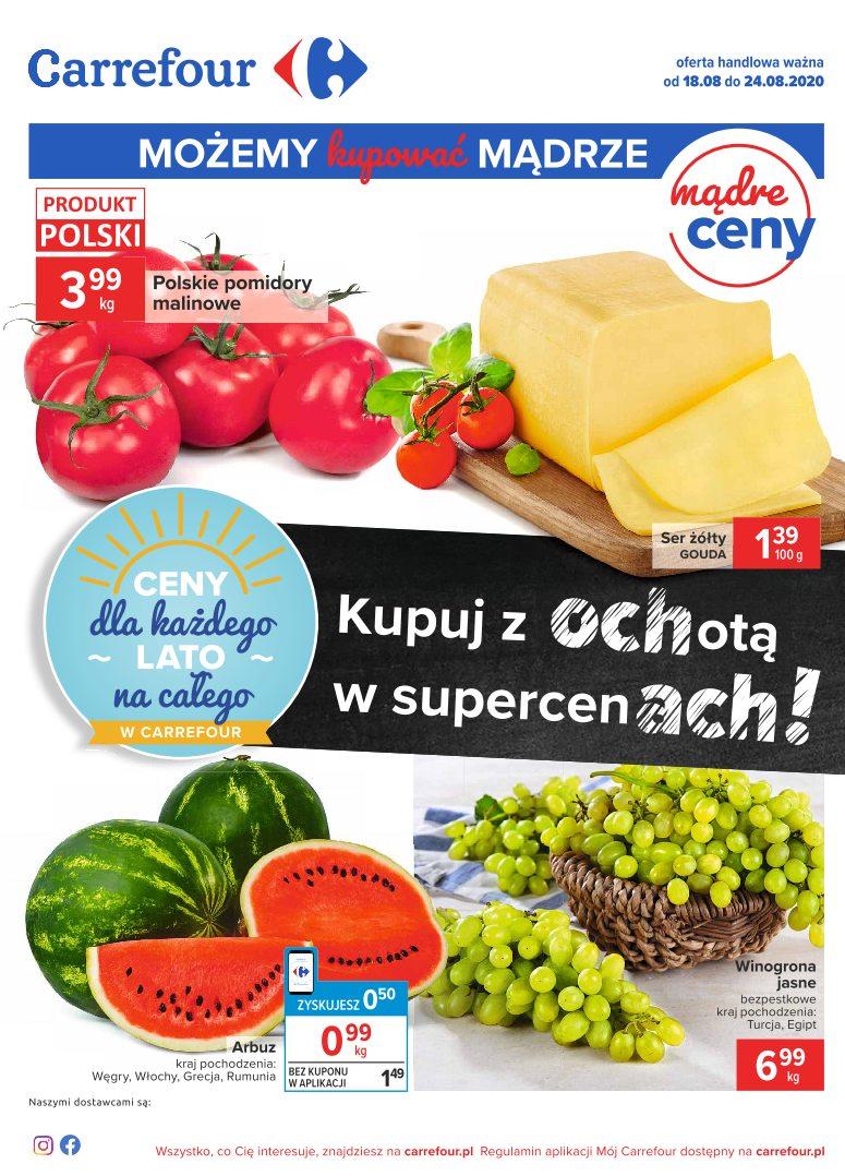 Gazetka promocyjna Carrefour str. 1