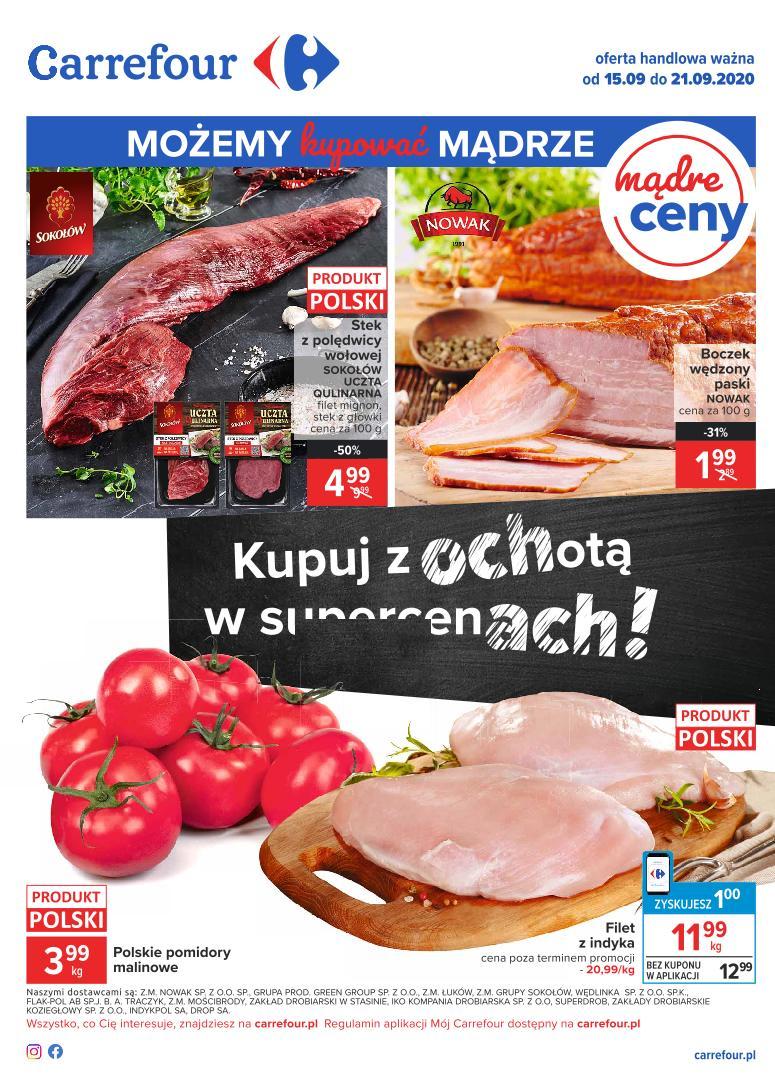 Gazetka promocyjna Carrefour str. 1