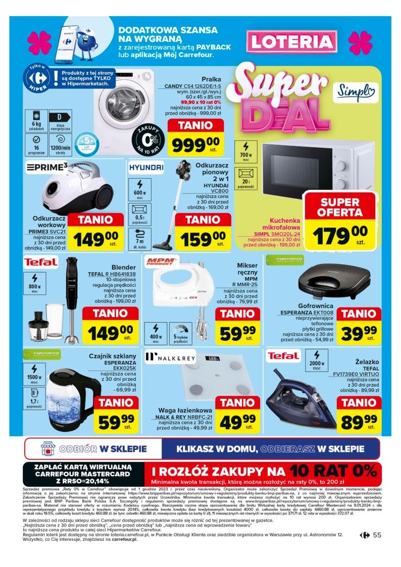 Gazetka promocyjna Carrefour str. 55