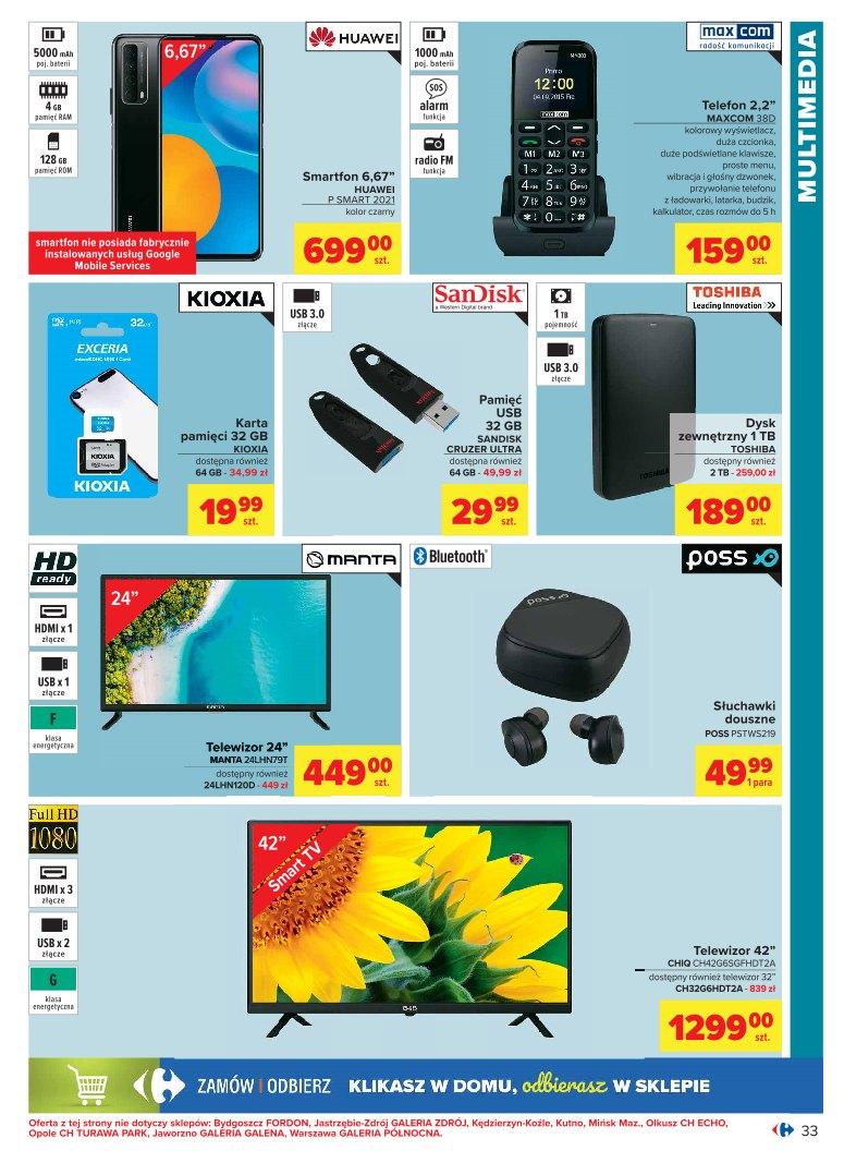 Gazetka promocyjna Carrefour str. 33