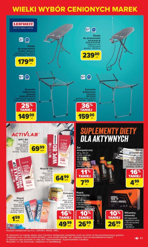 Gazetka promocyjna Carrefour str. 43