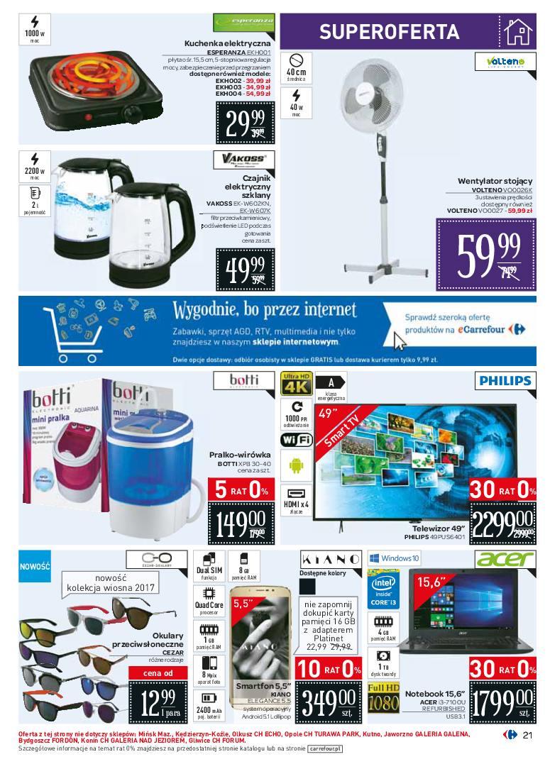 Gazetka promocyjna Carrefour str. 21