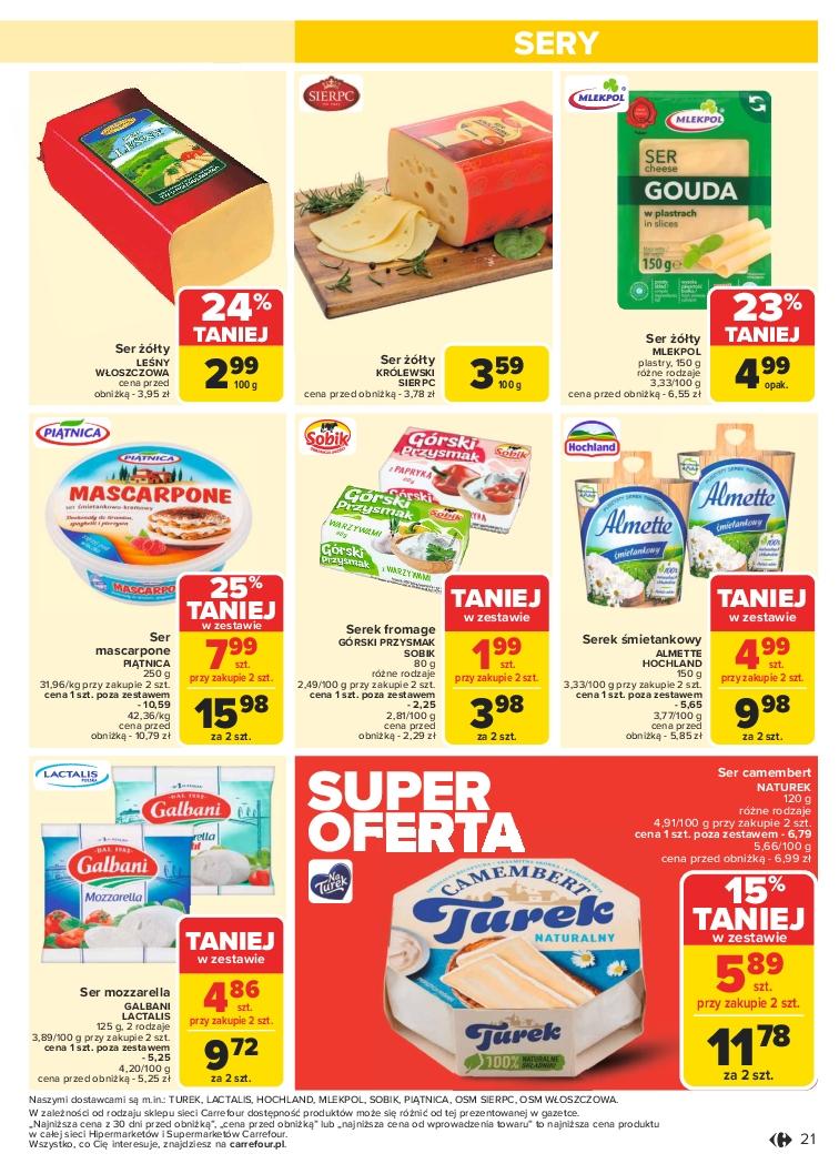 Gazetka promocyjna Carrefour str. 21