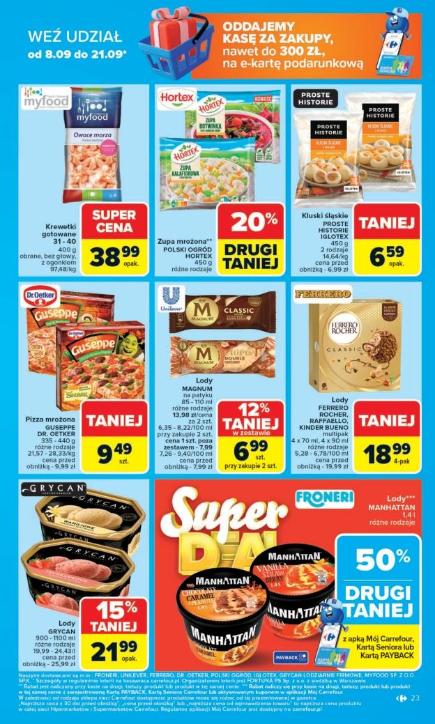 Gazetka promocyjna Carrefour str. 23