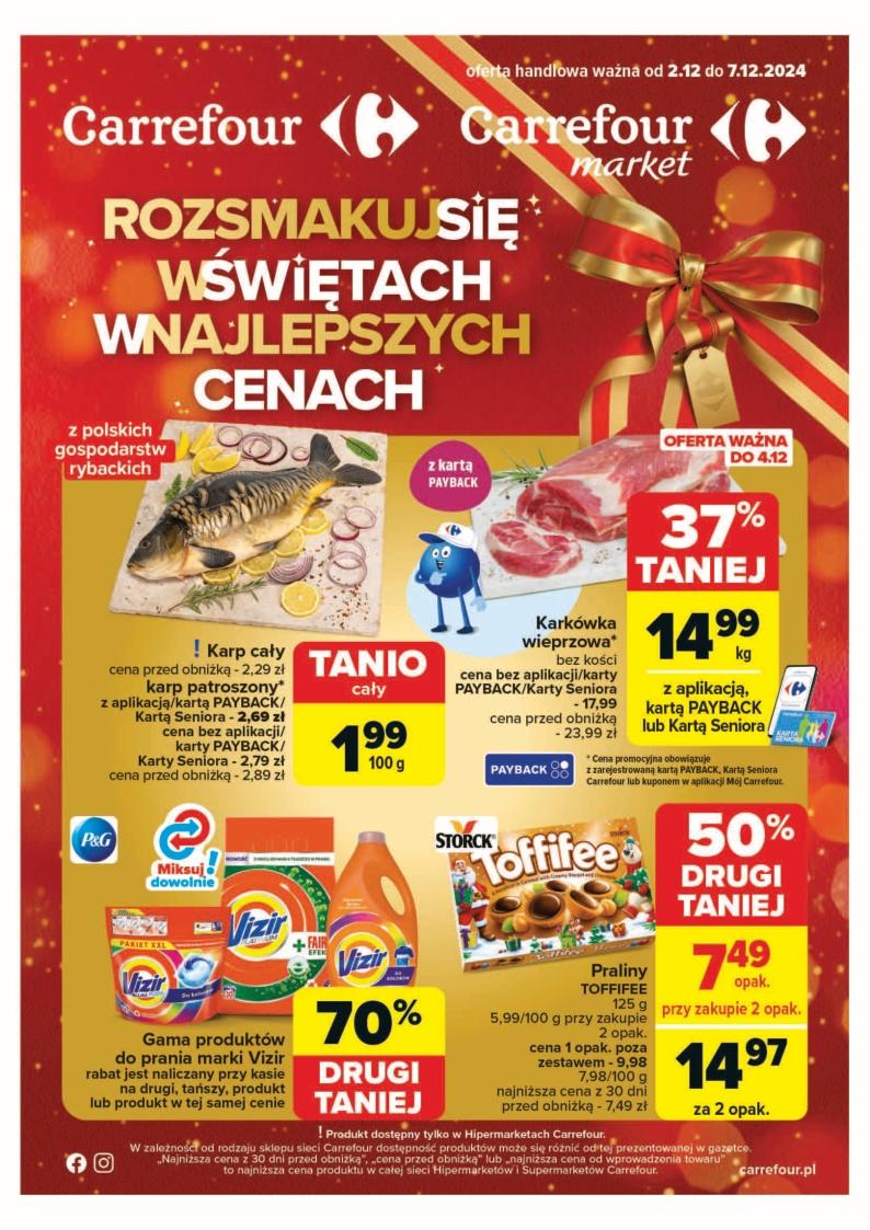 Gazetka promocyjna Carrefour str. 1
