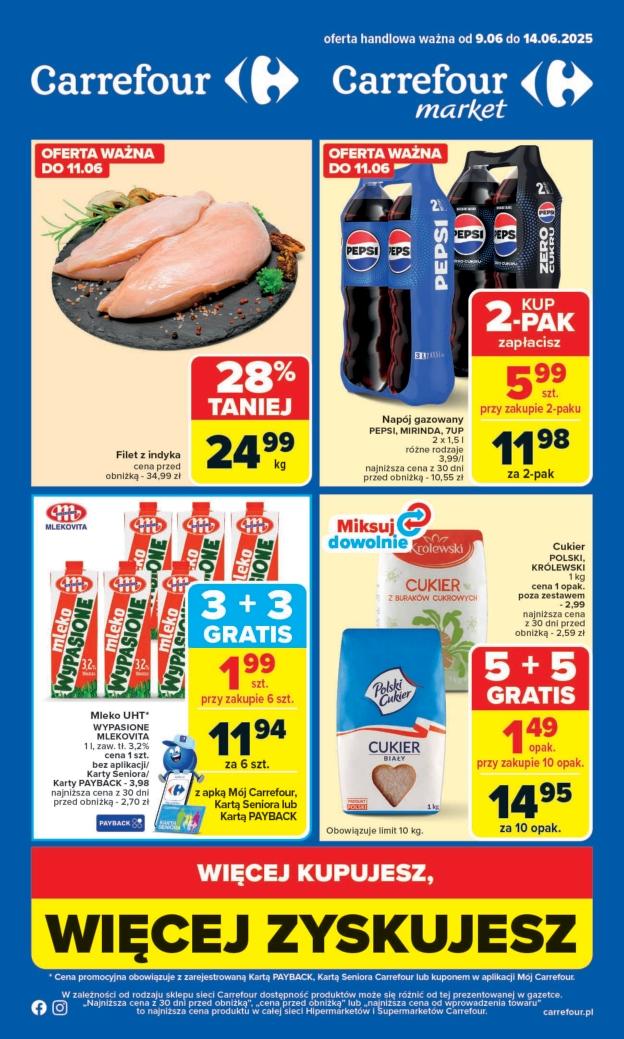 Gazetka promocyjna Carrefour str. 1