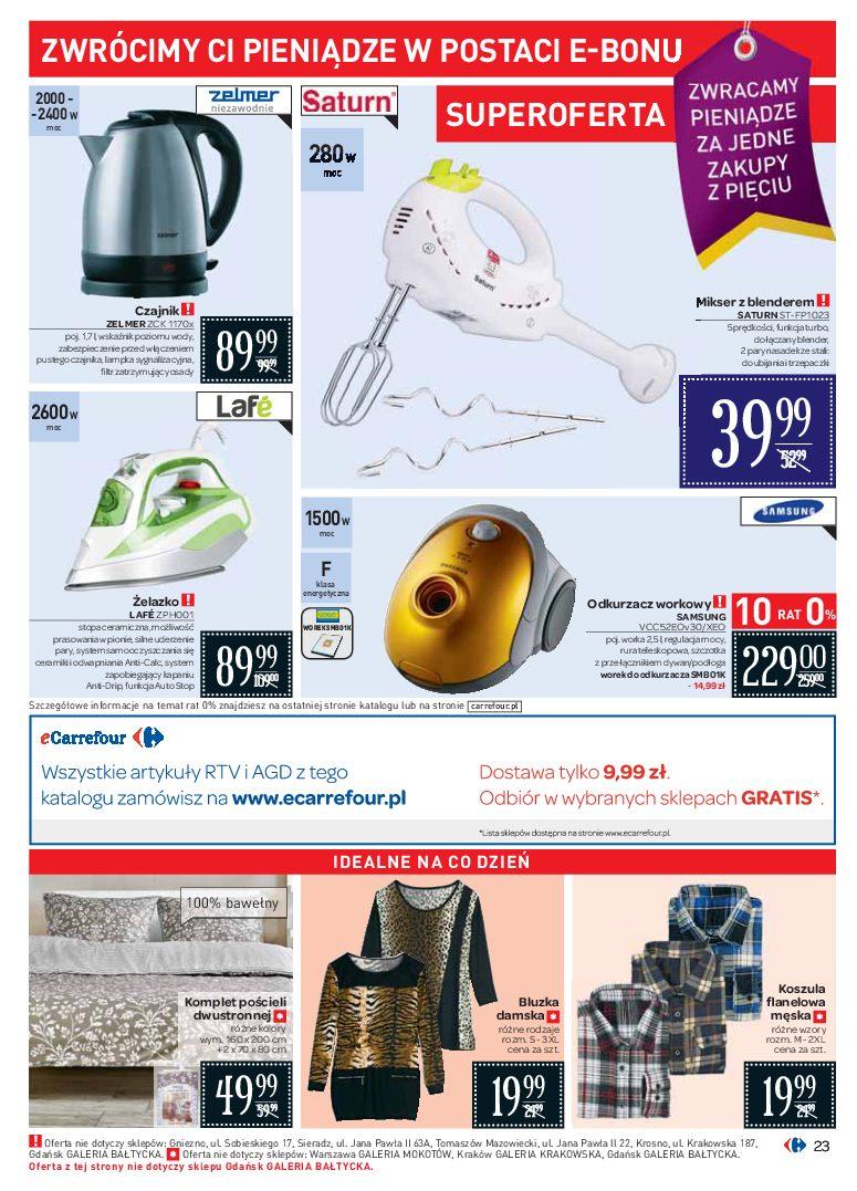 Gazetka promocyjna Carrefour str. 23