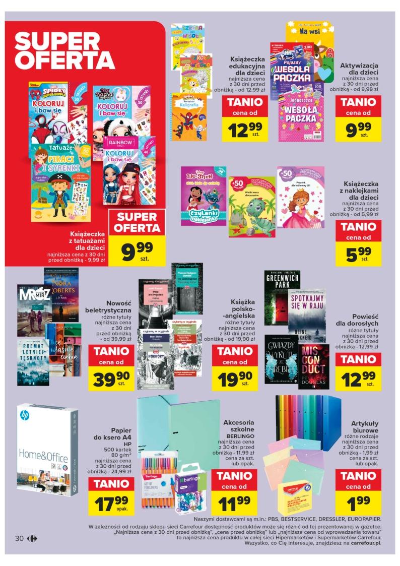 Gazetka promocyjna Carrefour str. 30