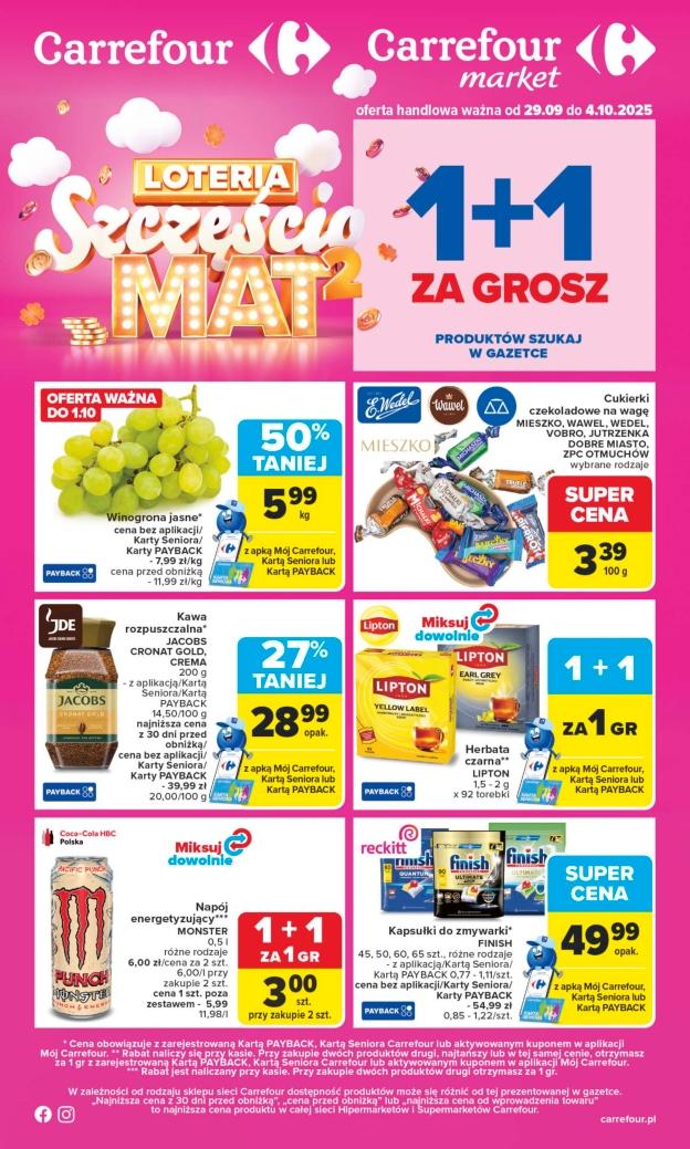 Gazetka promocyjna Carrefour str. 1