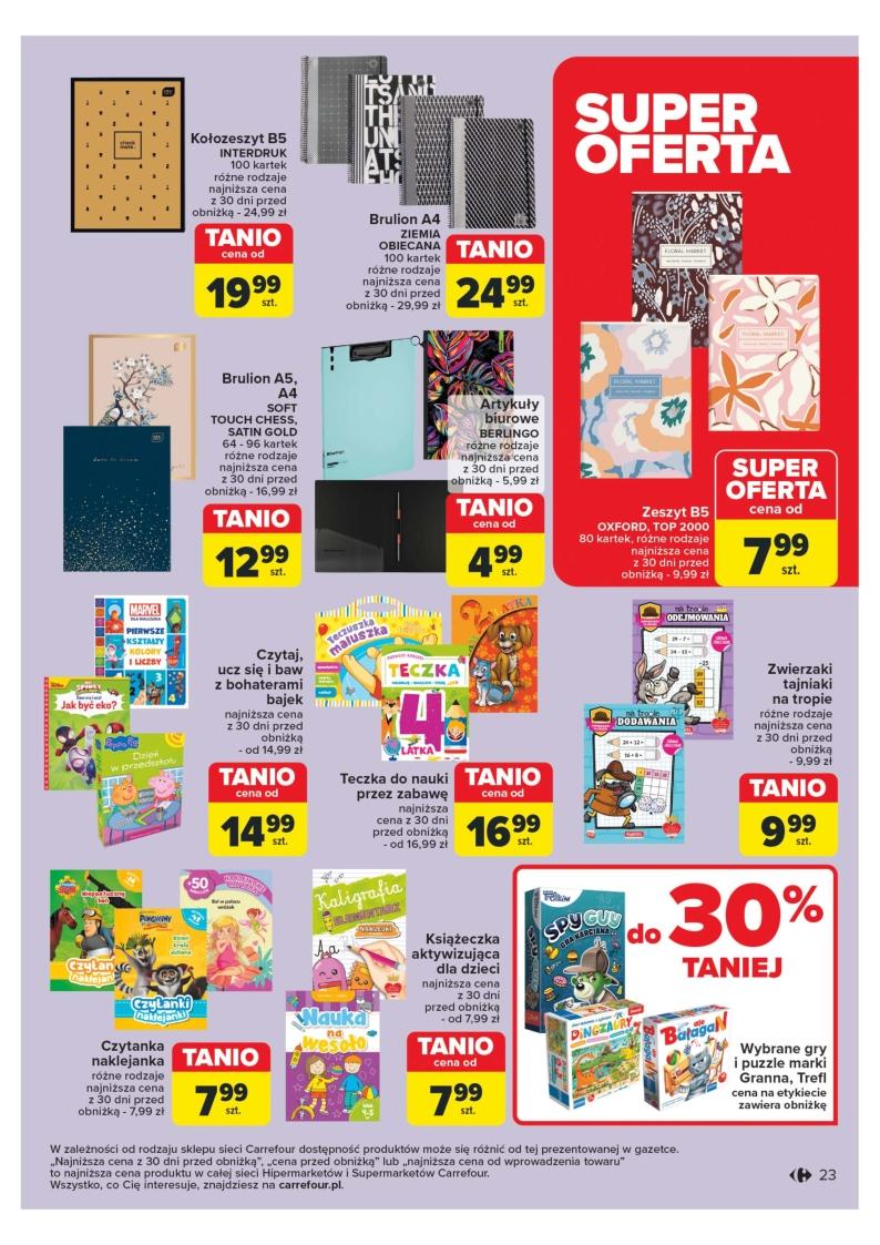 Gazetka promocyjna Carrefour str. 23