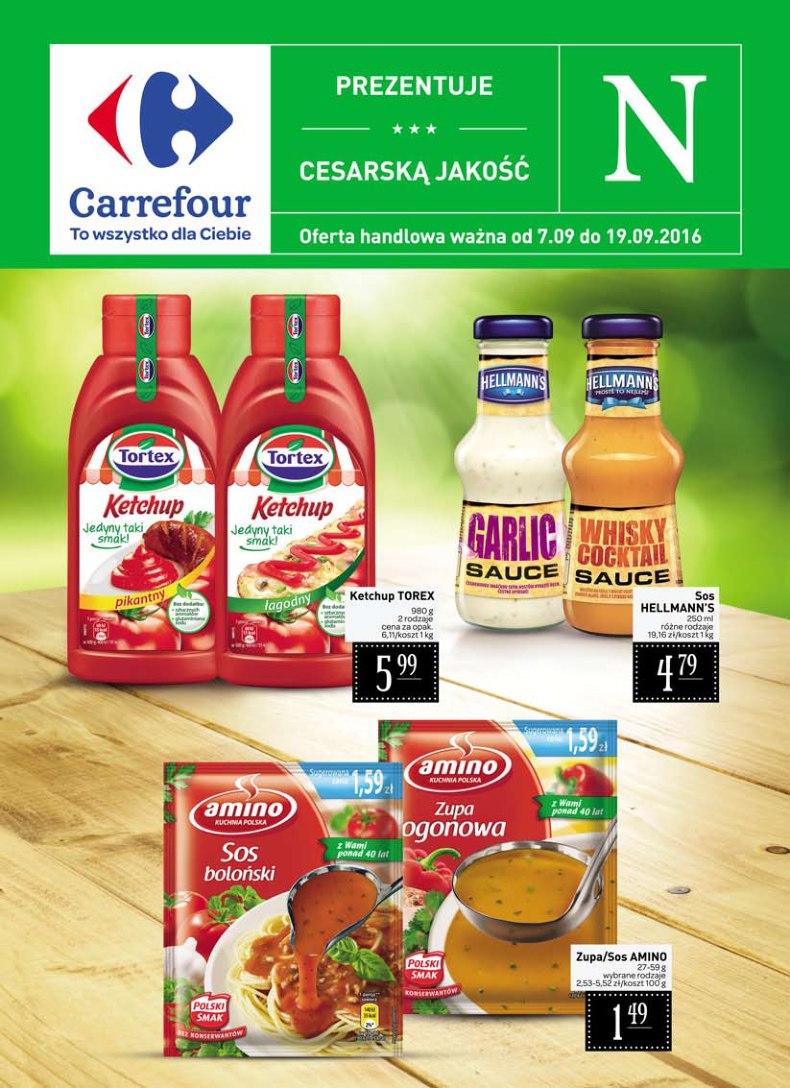 Gazetka promocyjna Carrefour str. 1