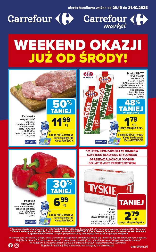 Gazetka promocyjna Carrefour str. 1