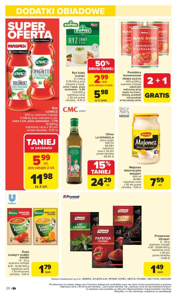 Gazetka promocyjna Carrefour str. 20
