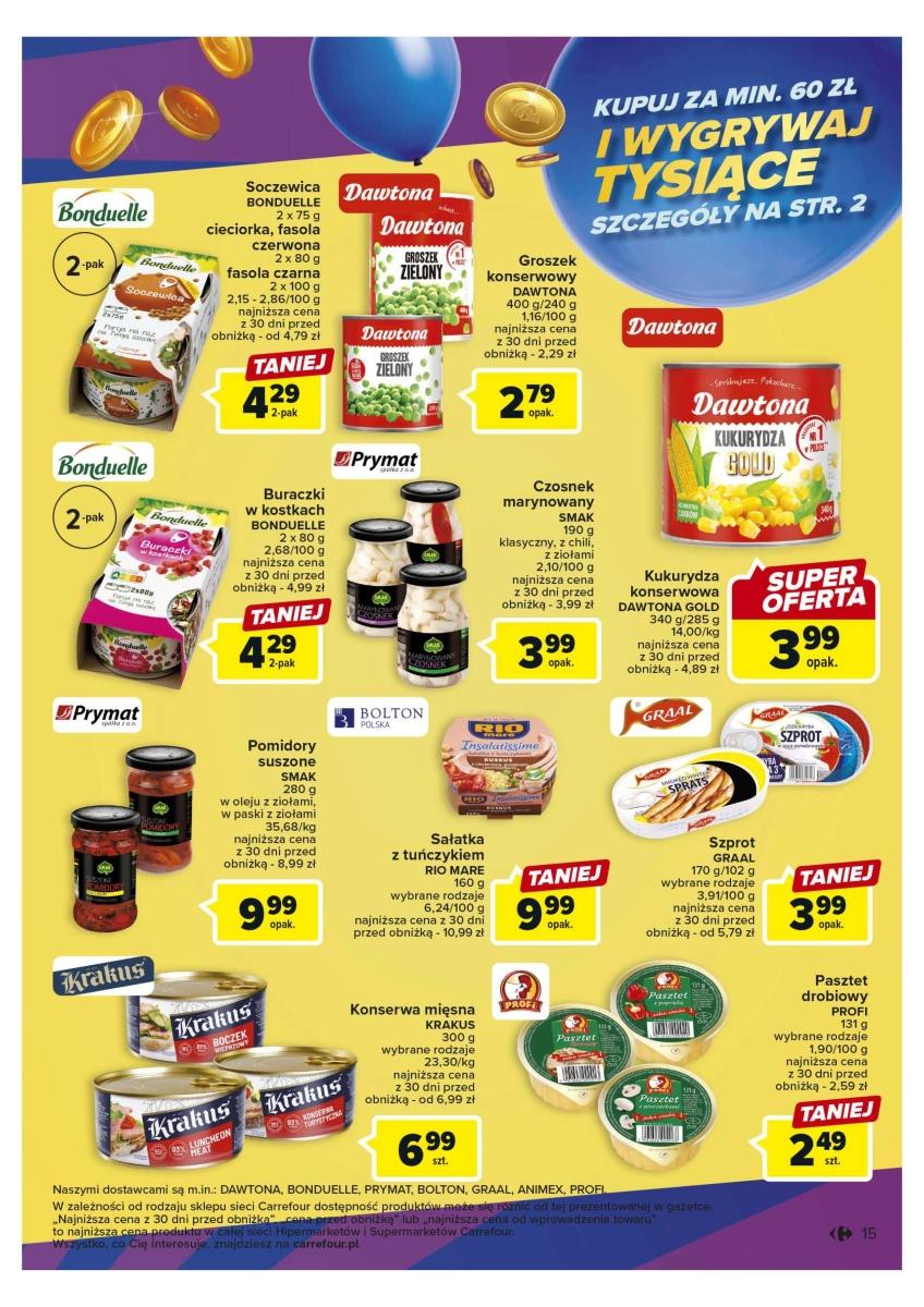 Gazetka promocyjna Carrefour str. 15