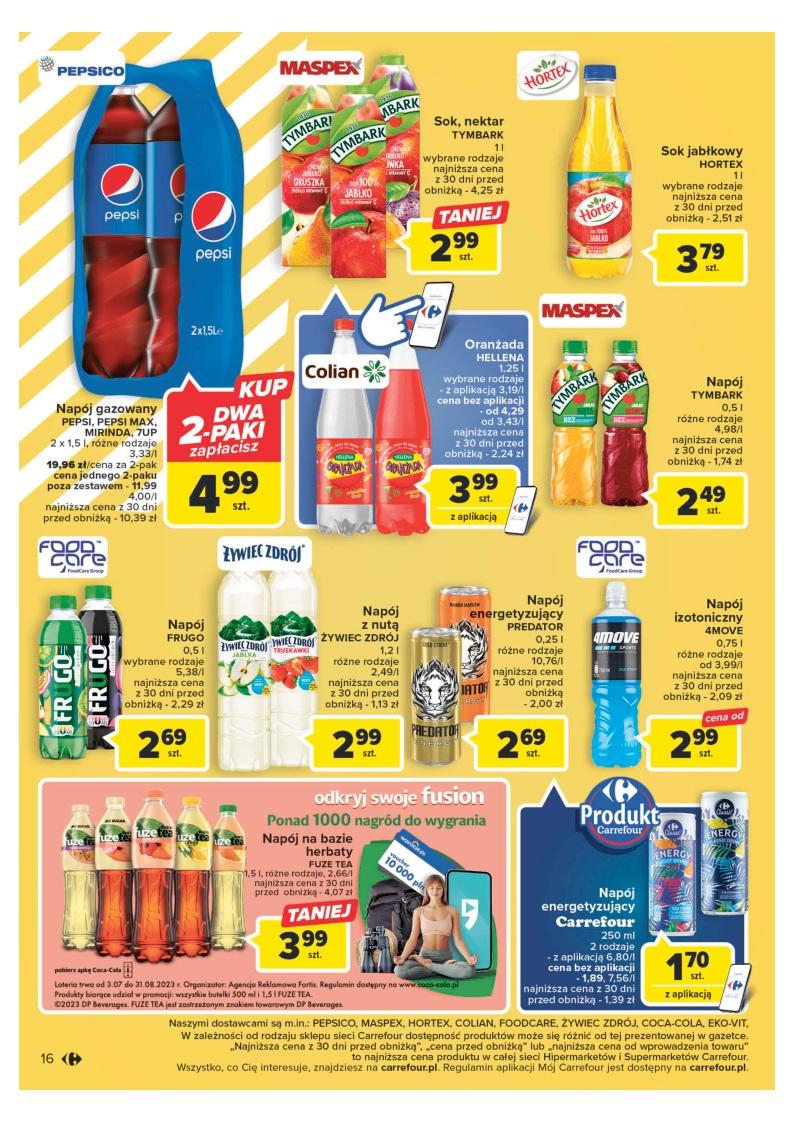 Gazetka promocyjna Carrefour str. 16
