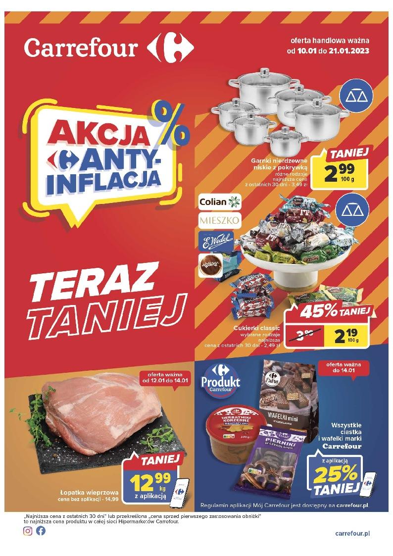 Gazetka promocyjna Carrefour str. 1