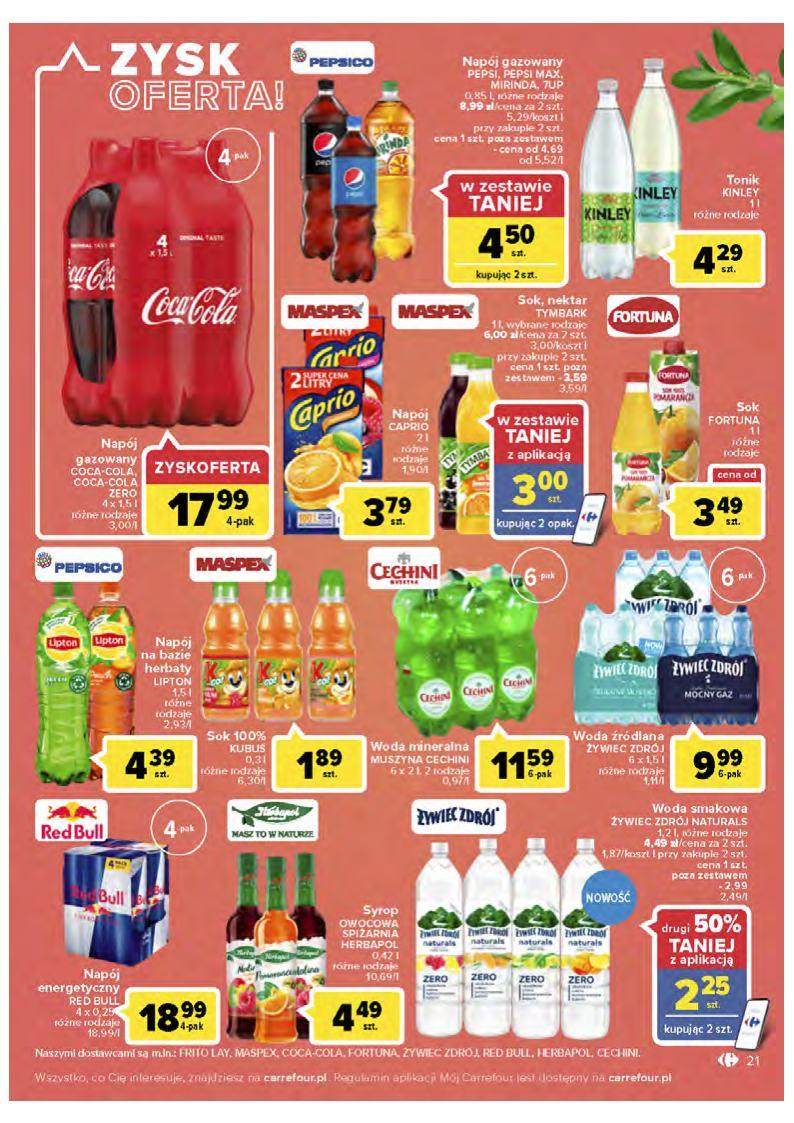 Gazetka promocyjna Carrefour str. 21