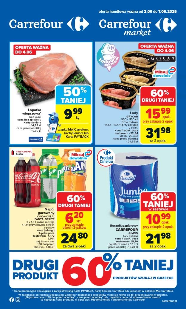Gazetka promocyjna Carrefour str. 1