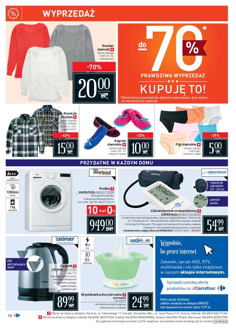 Gazetka promocyjna Carrefour str. 18