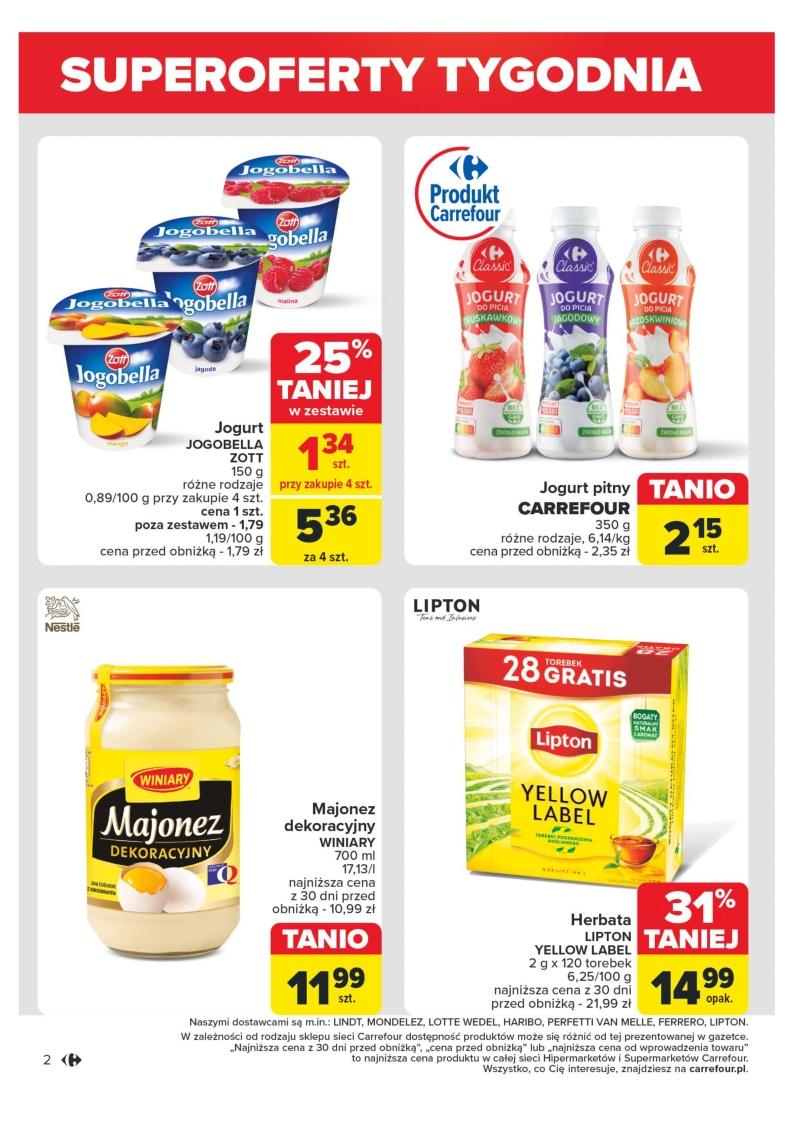 Gazetka promocyjna Carrefour str. 2