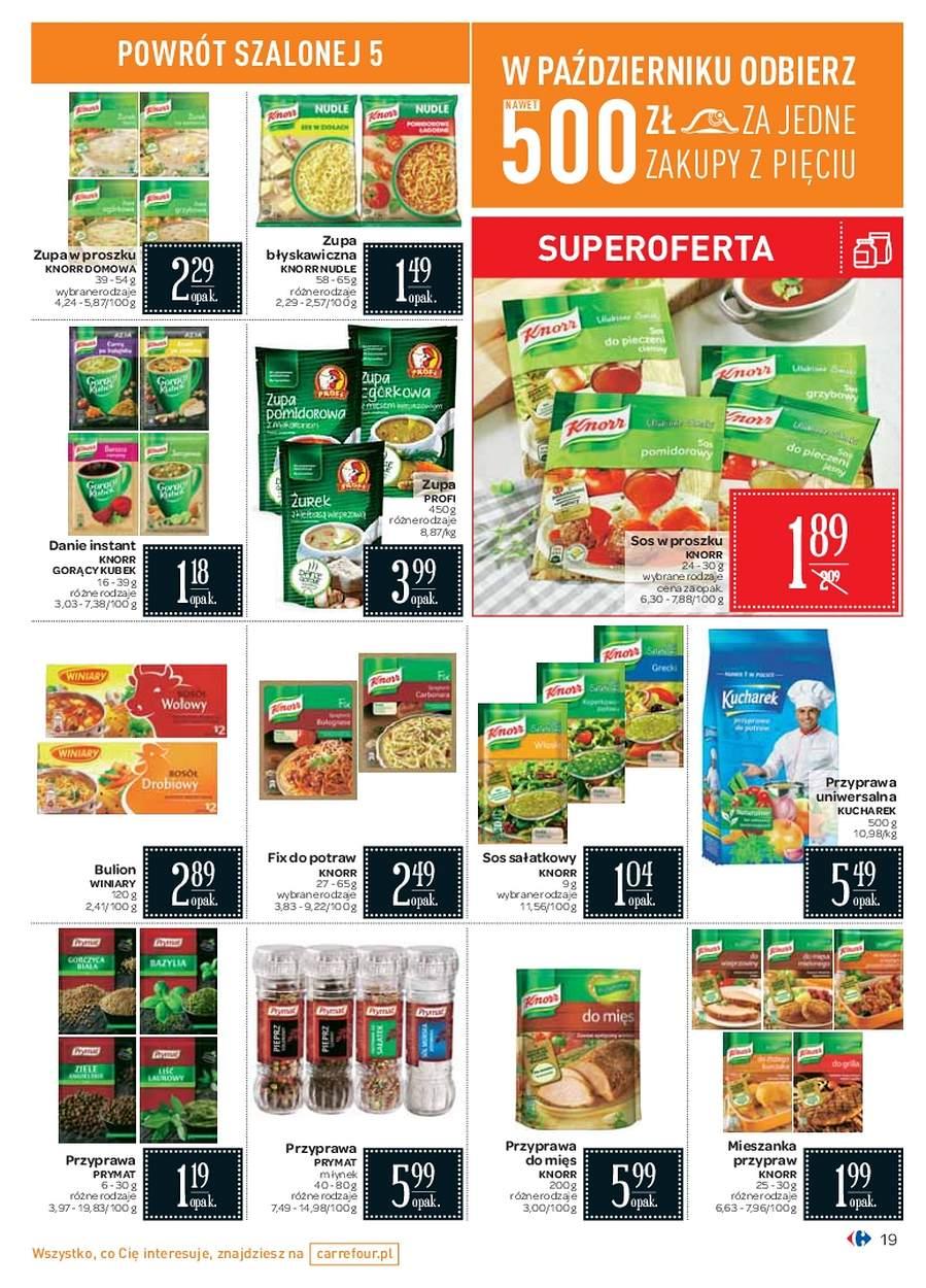 Gazetka promocyjna Carrefour str. 19