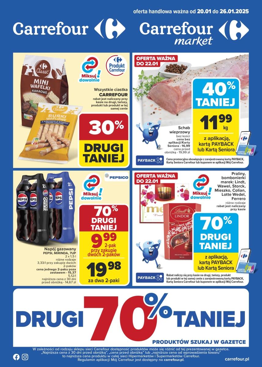 Gazetka promocyjna Carrefour str. 1