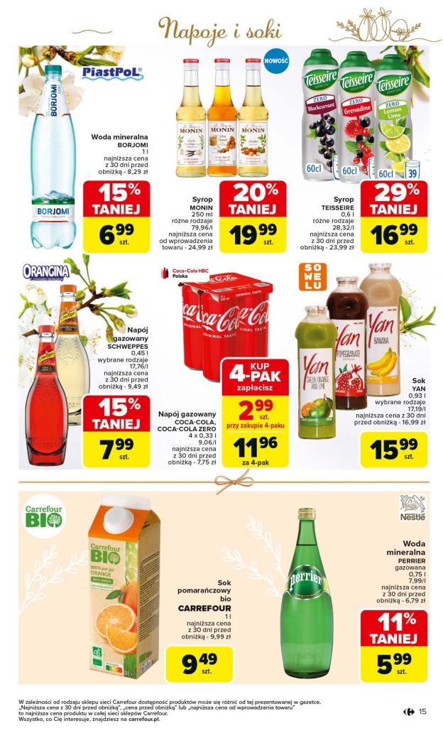Gazetka promocyjna Carrefour str. 15