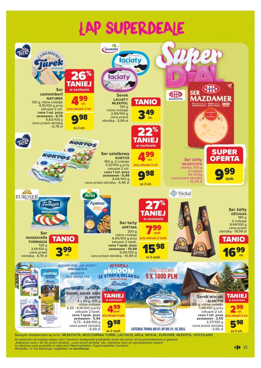 Gazetka promocyjna Carrefour str. 13