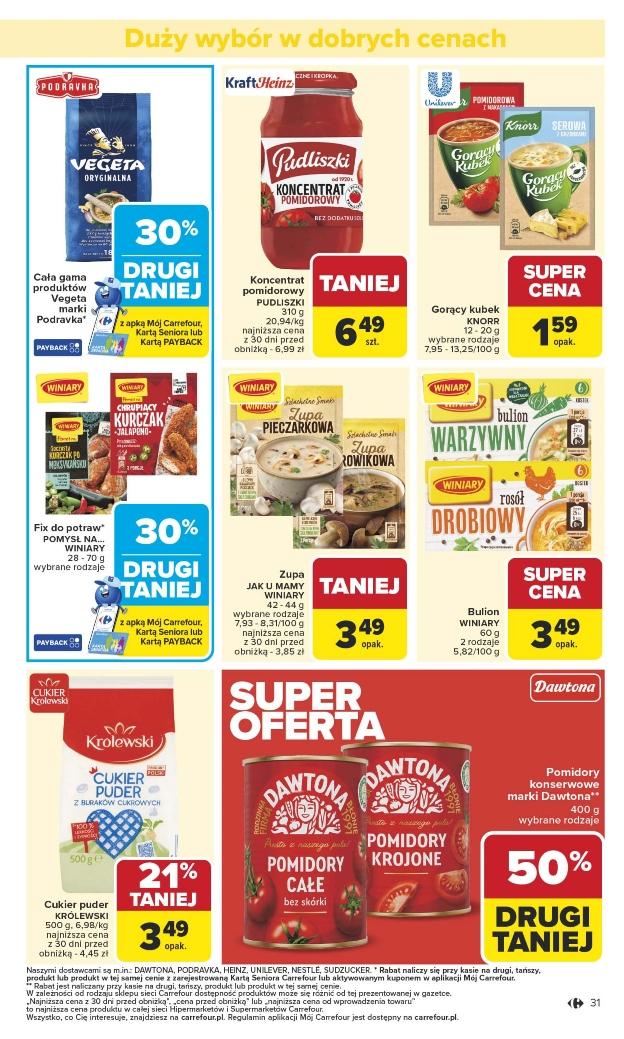 Gazetka promocyjna Carrefour str. 31