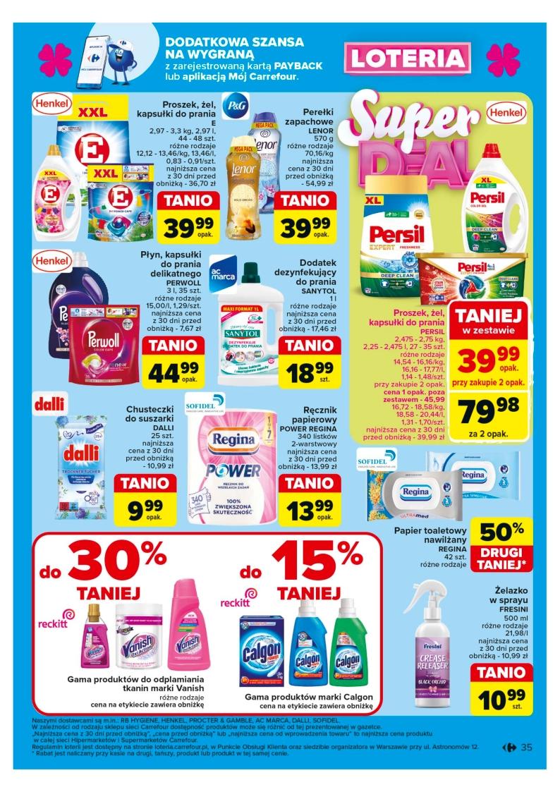 Gazetka promocyjna Carrefour str. 35
