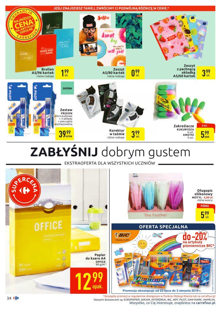 Gazetka promocyjna Carrefour str. 34