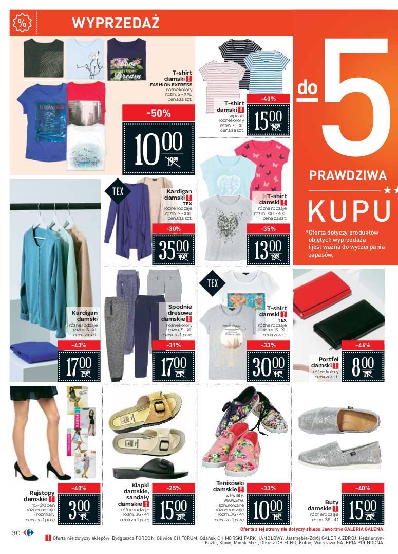 Gazetka promocyjna Carrefour str. 30