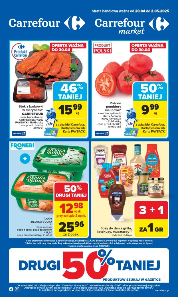 Gazetka promocyjna Carrefour str. 1