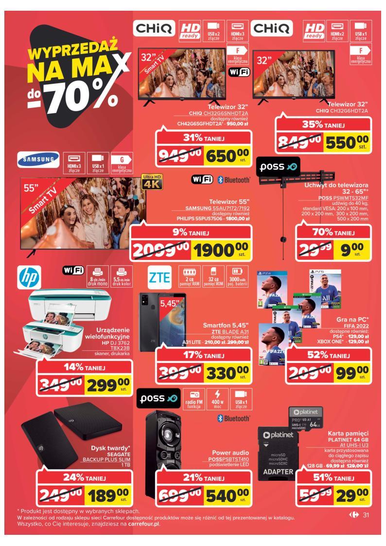 Gazetka promocyjna Carrefour str. 31